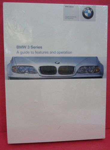 New bmw 3 series guide to features &amp; operation factory sealed