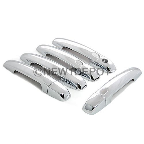 Triple chrome side door handle covers kit for suzuki grand vitara 2006-2013 nd