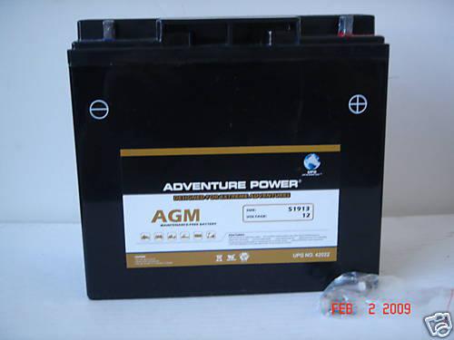 51913 ms51913 12v 18ah 170cca bmw r1100rs r1100rt r1100r motorcycle battery