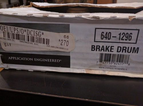 Application engineered brake drum 640-1296