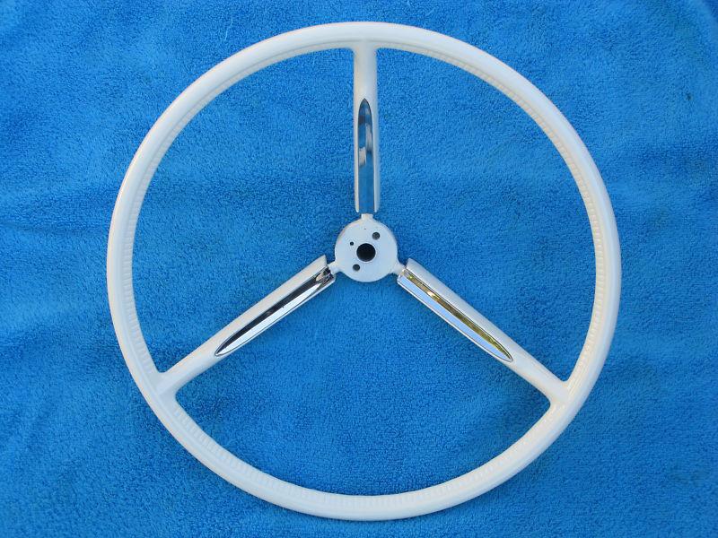 1958 1959 1960 restored thunderbird steering wheel square bird rat rod kustom