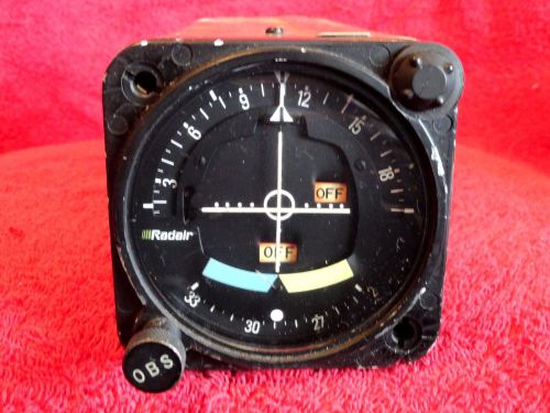 Radair 240 vor/ils converter indicator &amp; glideslope receiver p/n 961-0003-001