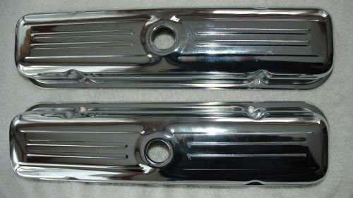 New chrome valve covers, pontiac v-8 pair