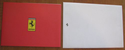 Ferrari promotional pamphlet for enzo ferrari &amp; f1 2002~ferrariworld.com