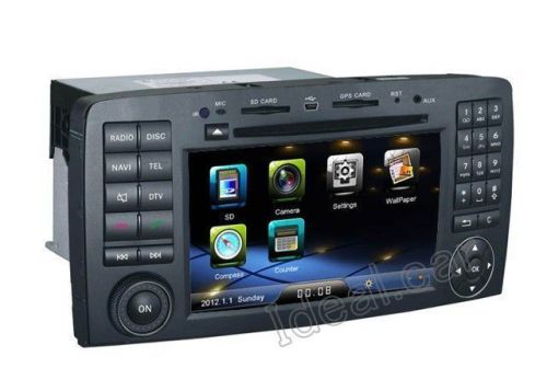 Car gps navigation touch screen analog tv dvd radio for 05-11 mercedes-benz r320