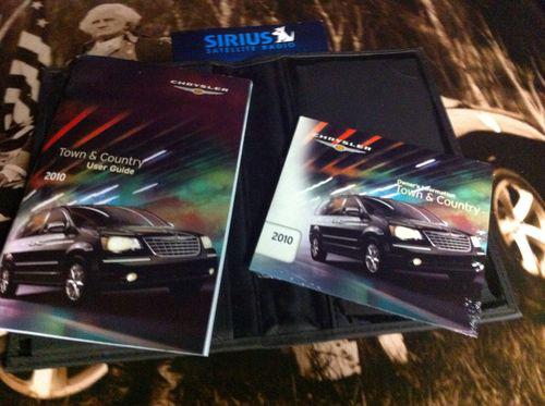 2010 chrysler town & country owners manual