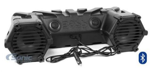 Boss atv28b powersports 450w weatherproof plug &amp; play bluetooth sound system