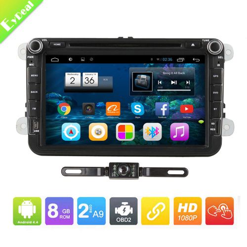 8”u car dvd player radio stereo touch gps nav unit for vw passat b6 golf tiguan