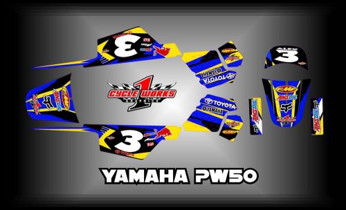 Yamaha pw50  yzinger semi custom graphics kit jr