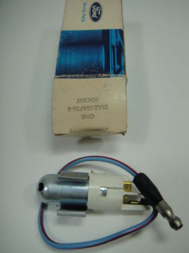 1971 72 ford galaxie 500 xl, ltd ash tray receptacle wiring &amp; socket - nos
