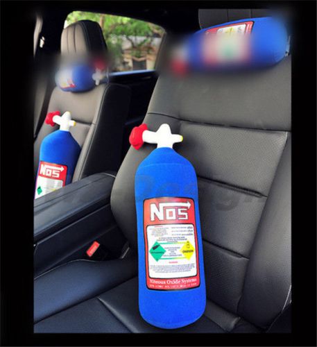 Birthday gift nos bottle auto part stuffed pillow cushion nitrous oxide bottle