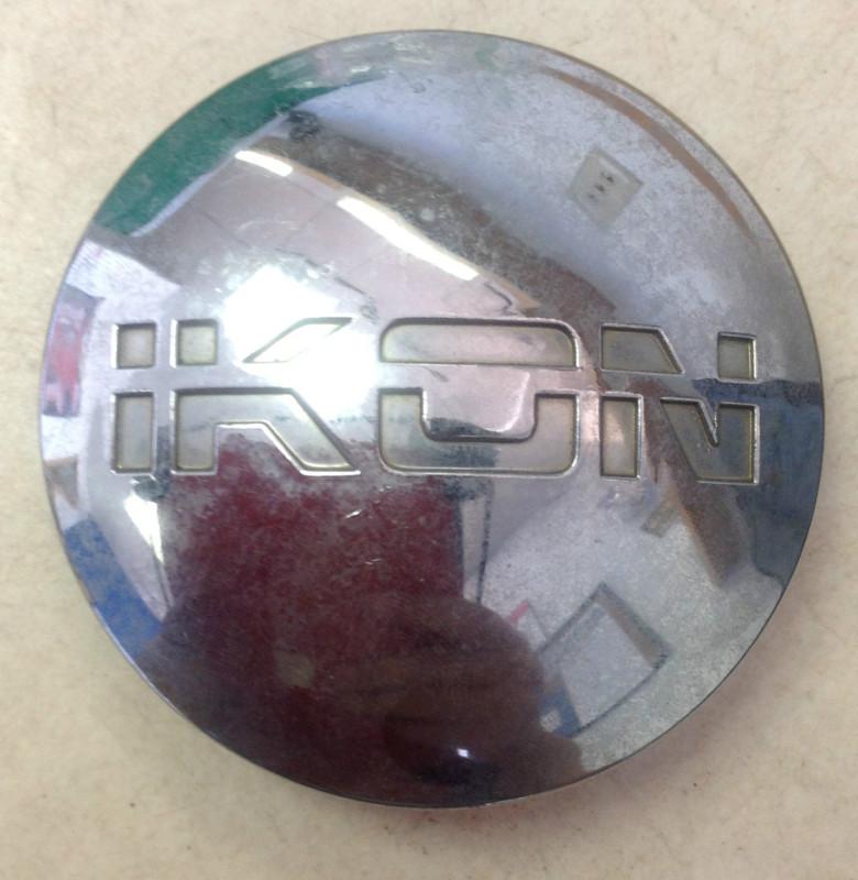 Ikon aftermarket wheel center cap chrome 2.325" diameter