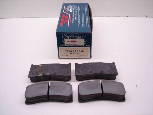 New nascar pfc 7736.83.20.04 dyno bedded brembo disc brake caliper pads alcon ap