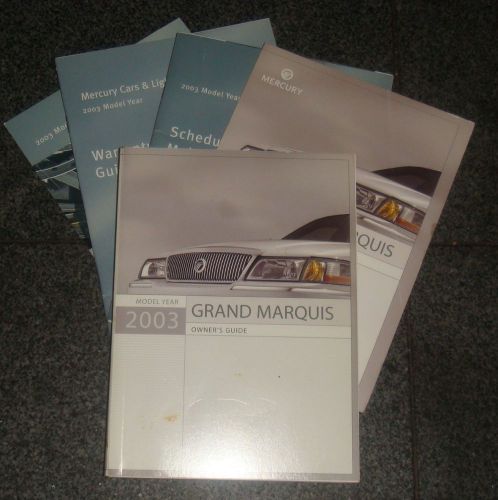 2003 mercury grand marquis owner&#039;s manual