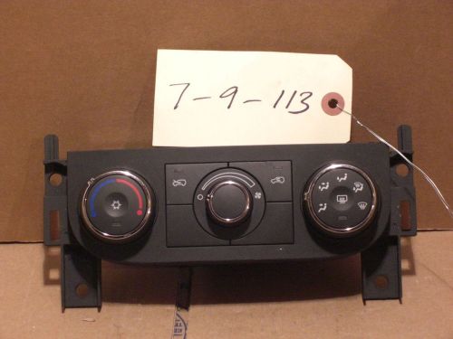 06 2011 chevy hhr ac heater temperature climate control