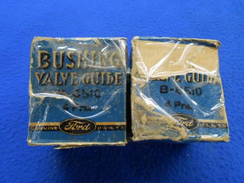 Valve guide bushings 1928-1934 ford model a &amp; b 4-cyl. vintage nos fomoco b-6510