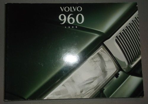 1995 volvo 960 owners manual original