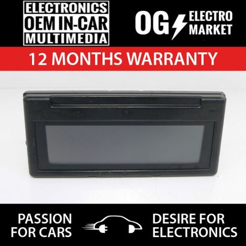 Volvo s40 v50 c30 c70 central info display lcd monitor 30797710