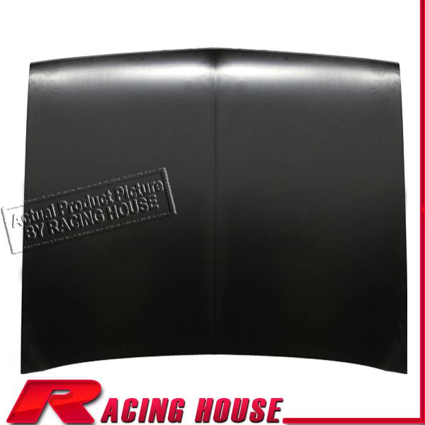 Front primered steel panel hood 79-86 dodge d50 pickup royal sport replacement