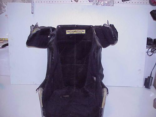 Richardson 15&#034; full containment aluminum seat from a nascar race car xfinity ump