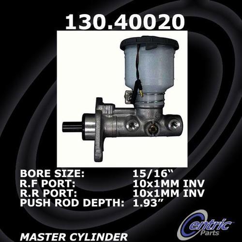 Centric 131.40020 brake master cylinder-c-tek standard brake master cylinder