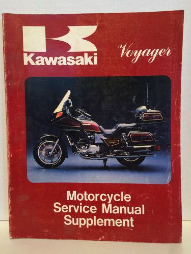 Kawasaki 81-83 voyager genuine motorcycle service manual