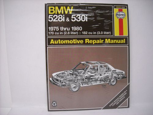 1975 thru 1980 bmw 528i &amp;530i repair manual