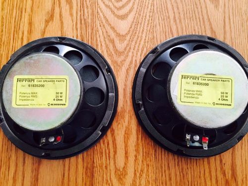 Ferrari speakers, pair