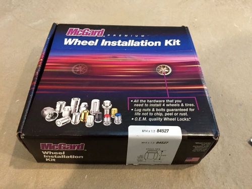 Mcgard 84527 black lug nut kit with wheel locks m14 x 1.5