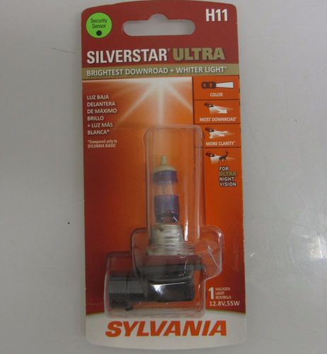 Sylvania silverstar ultra  h11 high performance headlight bulb new