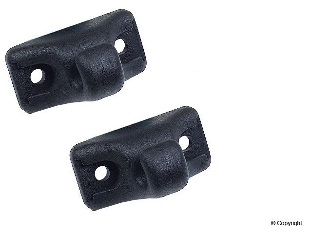 2-pieces genuine porsche  sun visor clip's 924 944 968 