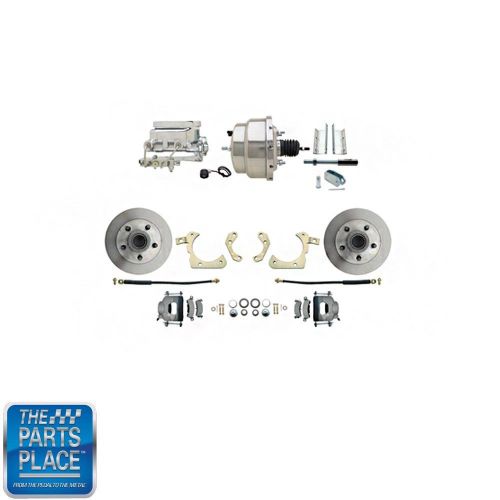 1955-58 gm full size disc brakes w/ 8&#034; dual stainless power brake conversion kit