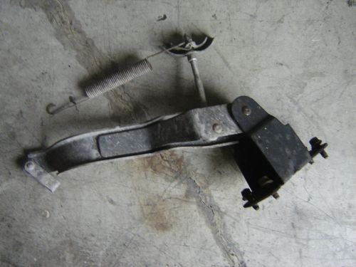 Nissan hardbody pickup d21 parking brake lever assembly to frame