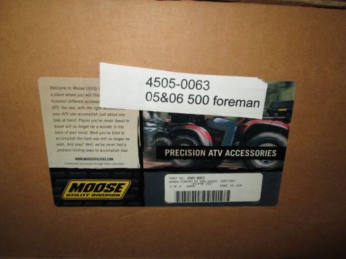 Honda trx 500 foreman moose winch mount new 4505-0063 05 - 06