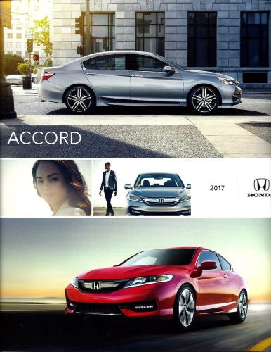 2017 honda accord  - 12 models (see below) 22 page brochure