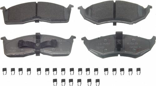 Wagner qc730a brake pad or shoe, front-thermoquiet brake pad