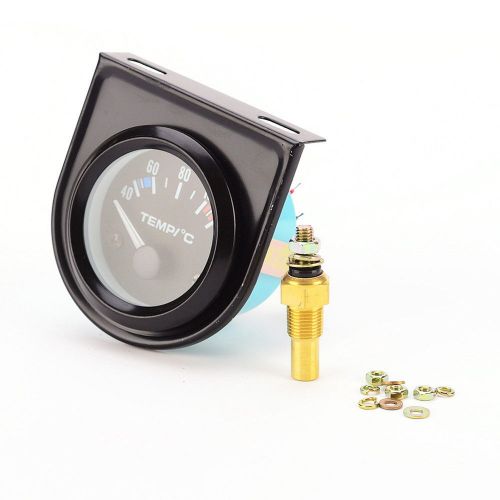 Pointer 52mm car led light water temp temperature gauge meter universal black