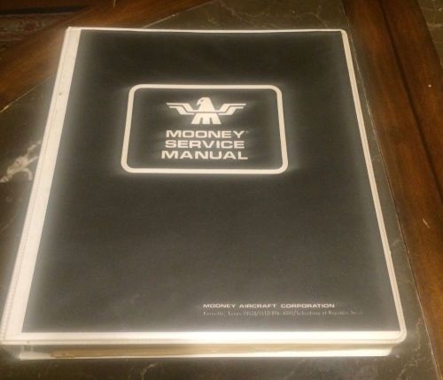 Mooney service manual m20c, m20e, m20g, m20f, m20g, m20j