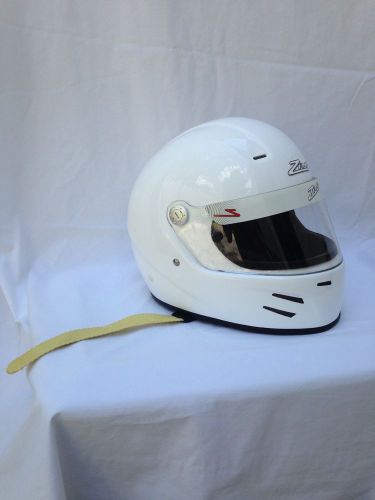 New zamp snell h714001m fsa-2 full face helmet, ff-s6, white, medium plus liner