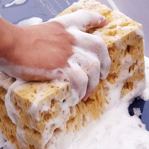 High quality honeycomb type car coral cleaning car macroporous washing sponge