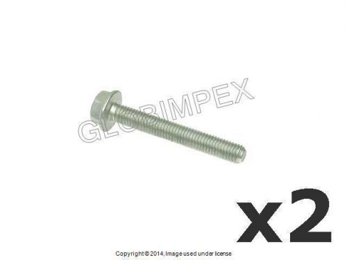 Mercedes (86-09) exhaust bolt genuine new  (2) + 1 year warranty