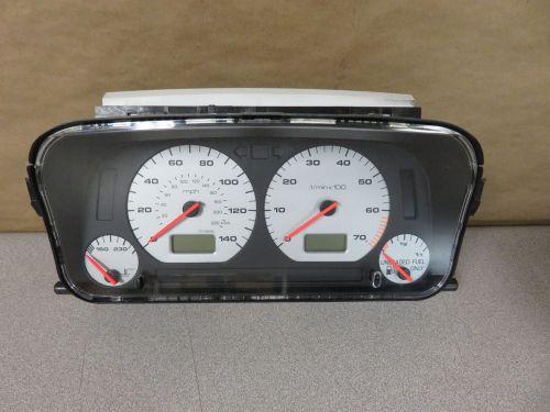 Vw volkswagen mk3 silver face instrument gauge cluster golf jetta cabrio 2.0