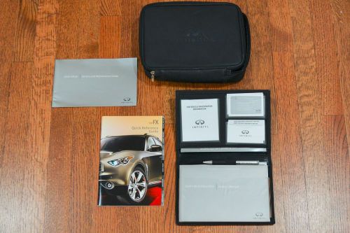 2009 infiniti fx50/fx35 owners manual books fx gx qx g35 g37 ipl q50 jx