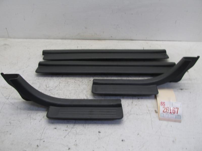 98 99 isuzu rodeo left right rear front door foot sill panel trim molding set