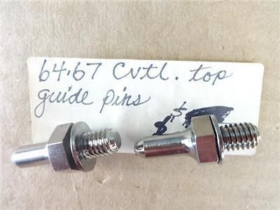 Nos 1964 - 1967 chevrolet convertible top guide pins - nos