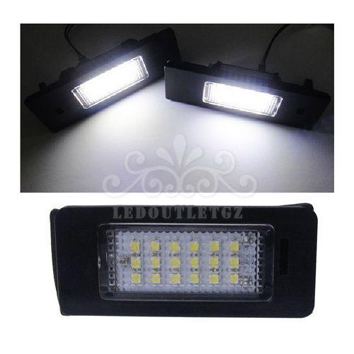 2x license plate led bright white light lamp for audi a4 a5 tt q5 passat r36 5d