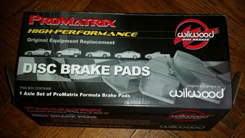 Wilwood 150-d0412k d412 promatrix brake pad set, .610 inch thick