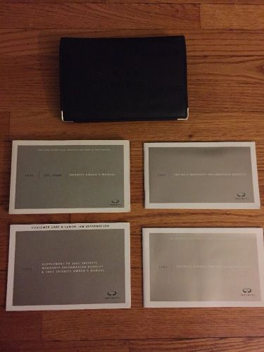 2005 infiniti g35 g 35 coupe factory owner&#039;s owners user manual book