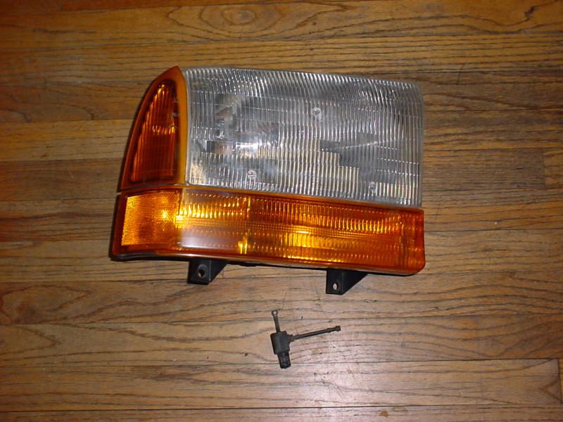 1999 ford f250 f350 right rt side headlight parklamp 