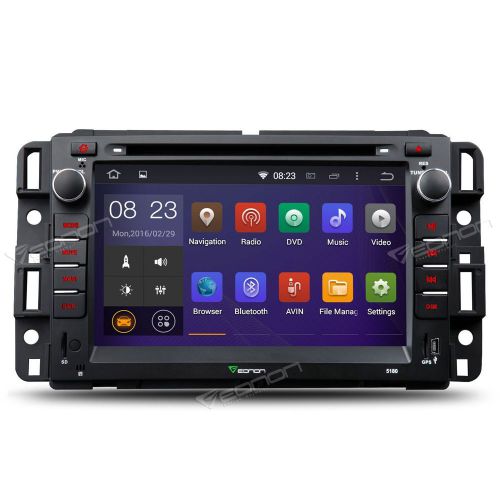 Us quad-core android 4.4.4 ga5180f 7&#034; car dvd player gps dvr u for chevrolet gmc